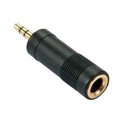 3.5mm Stereo Jack Male to 6.3mm Stereo Jack Female Adapter